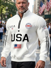 Men's - Flag Waffle Sweatshirts