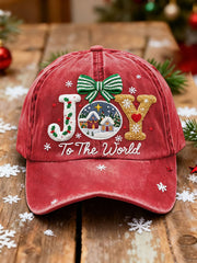 Joy To The World Printed Casual Unisex Hat