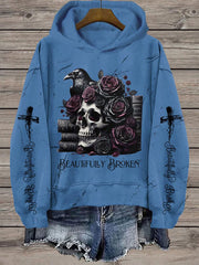 Women's Country Music Print Casual Hoodie