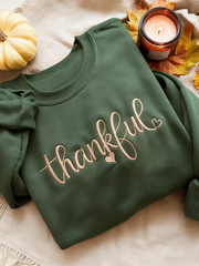 Women's Thanksgiving Printed Sweatshirt