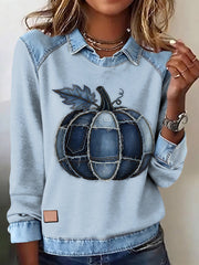 Women's Thanksgiving Print Top
