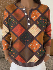 Women's Thanksgiving Knit Top