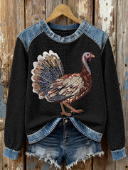 Women's Turkey Waffle Sweatshirts