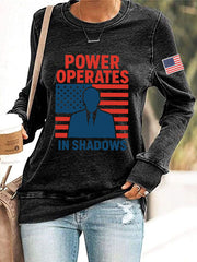 Women's Freedom Dick Cheney: Lead, Fallow Or Get Out Of The Way Sweatshirt
