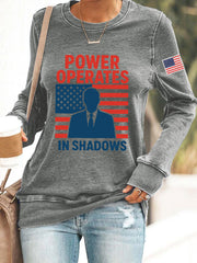 Women's Freedom Dick Cheney: Lead, Fallow Or Get Out Of The Way Sweatshirt