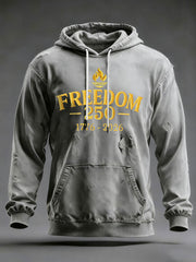 Men's FREEDOM 250 Printed Casual Hoodie