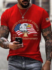 Men's of 250th Anniversary Print T-Shirt