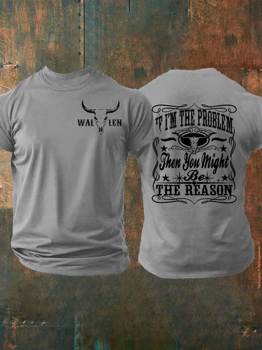 Men's IF I'm The Problem Short-sleeved T-shirt