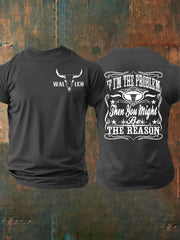 Men's IF I'm The Problem Short-sleeved T-shirt