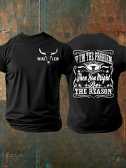 Men's IF I'm The Problem Short-sleeved T-shirt