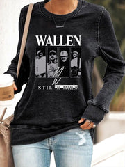 Women's Still The Problem Polyester Waisted Sweatshirt