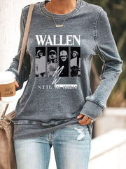 Women's Still The Problem Polyester Waisted Sweatshirt