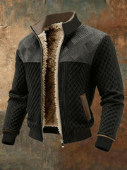 Men's Western Fleece-Lined Jacket