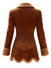 Women's Retro Plush Casual Jacket