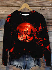 Women's Stranger Things Printed Sweatshirt