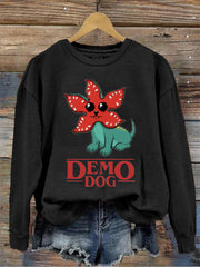 Women's Stranger Things Print Sweatshirt