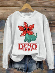 Women's Stranger Things Print Sweatshirt