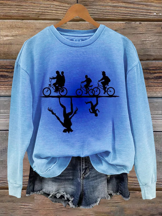 Women's Stranger Things Printed Sweatshirt