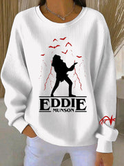 Women's Stranger Things Print Casual Sweatshirt