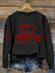 Women's Stranger Things Print Sweatshirt