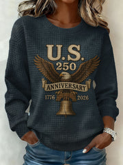 Women's 250th Anniversary Waffle Sweatshirt