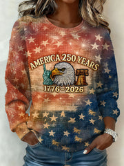 Women's 250th Anniversary Waffle Sweatshirt
