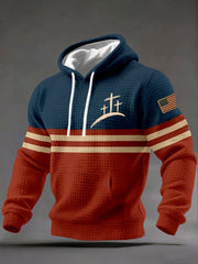 Men's Cross Print Casual Sports Shirt