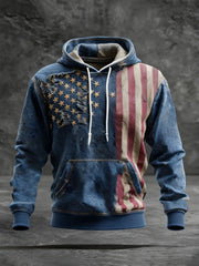 Men's 250 Print Casual Hoodie