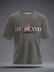 Men's Hawaii Kīlauea Volcano Inspired short sleeves t-shirt