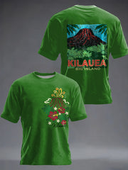 Men's Hawaii Kīlauea Volcano Inspired short sleeves t-shirt