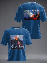 Men's Hawaii Kīlauea Volcano Inspired short sleeves t-shirt