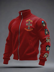 Men's Rock Print Sweatshirt