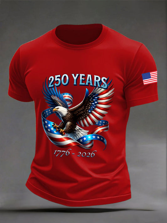 Men's 250th Anniversary Print T-Shirt