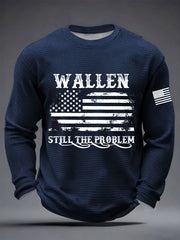 Men's Still The Problem Waffle Long Sleeve T-Shirt