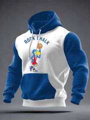 Men's Basketball Lover University Printed Hoodie