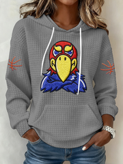 Women's Basketball Printed large-sized hooded sweatshirt