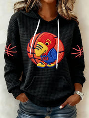 Women's Basketball Printed Hoodie