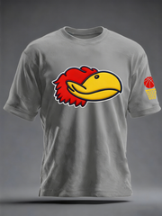 Men's Basketball Printed imitation cotton short-sleeved T-shirt