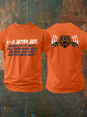 Men's Football Fans Gameday Casual Short Sleeve T-shirt