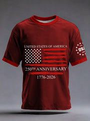 Men's 250th Anniversary Print T-Shirt