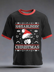 Men's Have A Blindin' Christmas Short Sleeves T-shirt