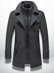 Men's Business Warm Woolen Coat