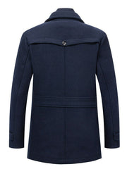 Men's Business Warm Woolen Coat