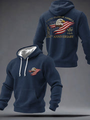 Men's 250 Print Casual Hoodie
