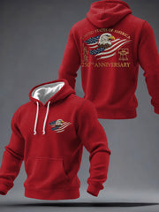 Men's 250 Print Casual Hoodie