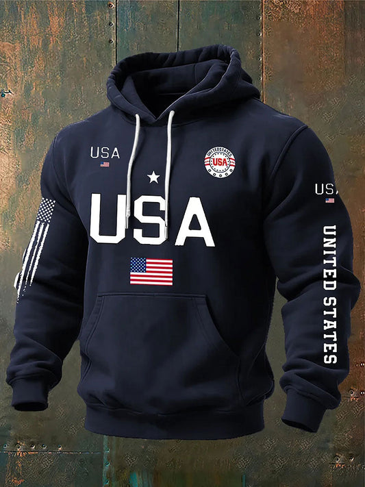 Men's USA Patriotic Hoodies