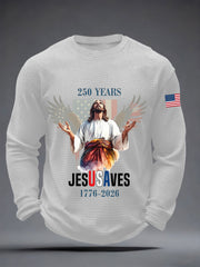 Men's 250 Waffle Long Sleeve T-Shirt