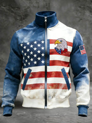 Men's American Flag Eagle Jackets