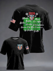 Men's USA Soccer Supporter short sleeves t-shirt