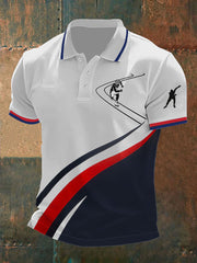 Men's Winter Sports 2026 Skating Printed Shirt